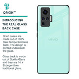 Teal Glass Case for Vivo X50 Pro