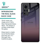 Grey Ombre Glass Case for Vivo X50 Pro