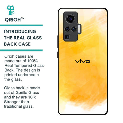 Rustic Orange Glass Case for Vivo X50 Pro