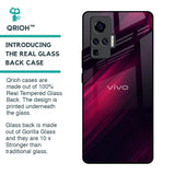 Razor Black Glass Case for Vivo X50 Pro