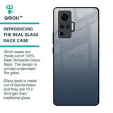 Smokey Grey Color Glass Case For Vivo X50 Pro