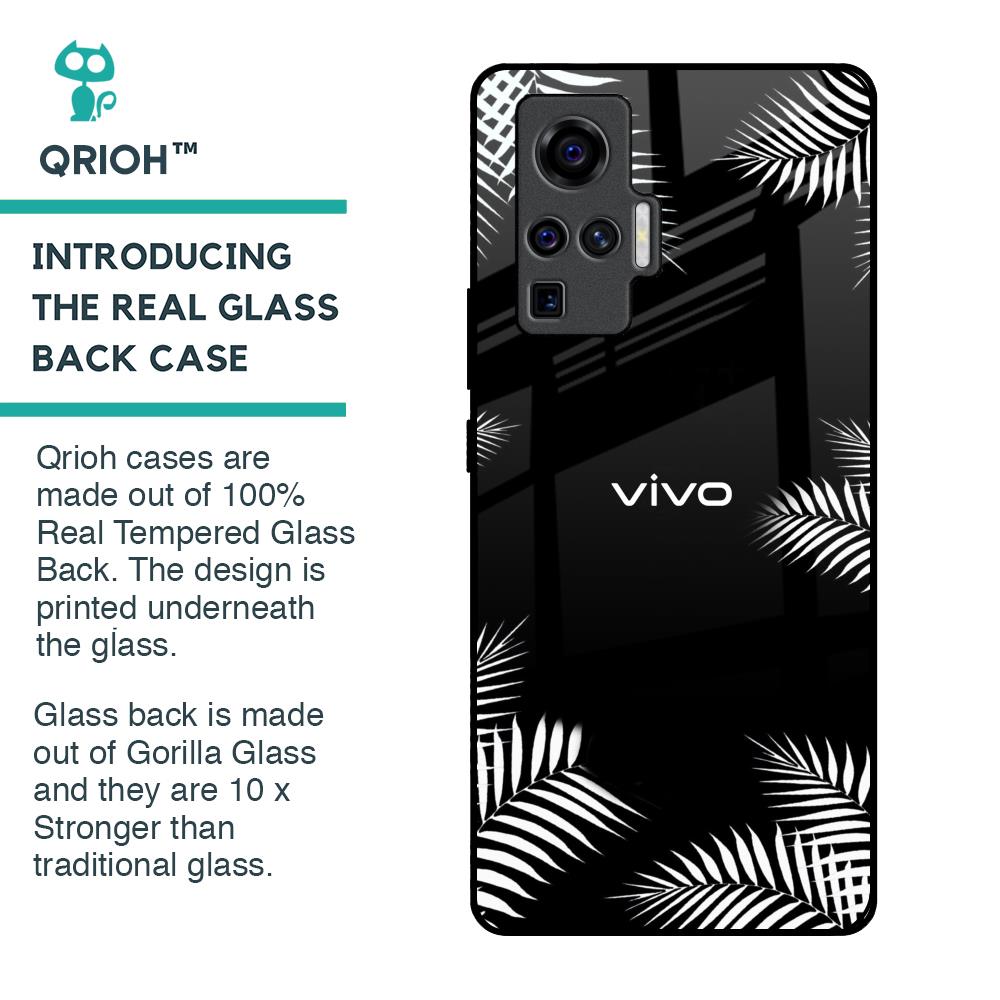 Zealand Fern Design Glass Case For Vivo X50 Pro