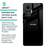 Jet Black Glass Case for Vivo X50 Pro