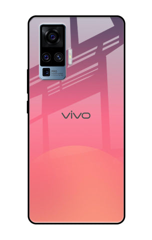 Sunset Orange Vivo X50 Pro Glass Cases & Covers Online