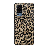 Leopard Seamless Vivo X50 Pro Glass Cases & Covers Online
