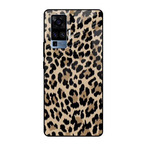 Leopard Seamless Vivo X50 Pro Glass Cases & Covers Online