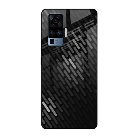 Dark Abstract Pattern Vivo X50 Pro Glass Cases & Covers Online