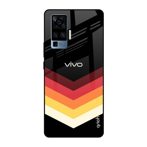 Abstract Arrow Pattern Vivo X50 Pro Glass Cases & Covers Online