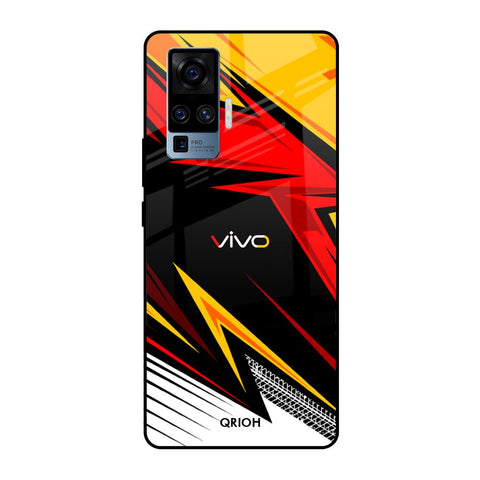 Race Jersey Pattern Vivo X50 Pro Glass Cases & Covers Online