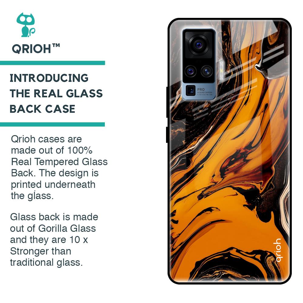 Secret Vapor Glass Case for Vivo X50 Pro