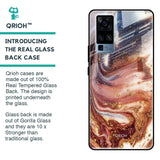 Exceptional Texture Glass Case for Vivo X50 Pro