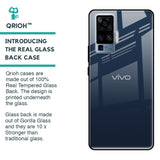 Overshadow Blue Glass Case For Vivo X50 Pro