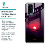 Morning Red Sky Glass Case For Vivo X50 Pro