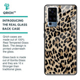 Leopard Seamless Glass Case For Vivo X50 Pro