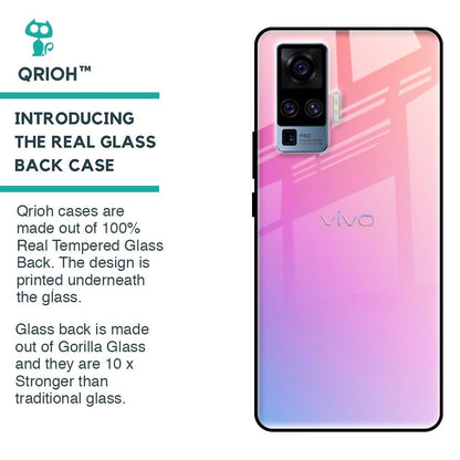 Dusky Iris Glass case for Vivo X50 Pro