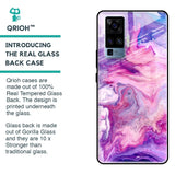 Cosmic Galaxy Glass Case for Vivo X50 Pro