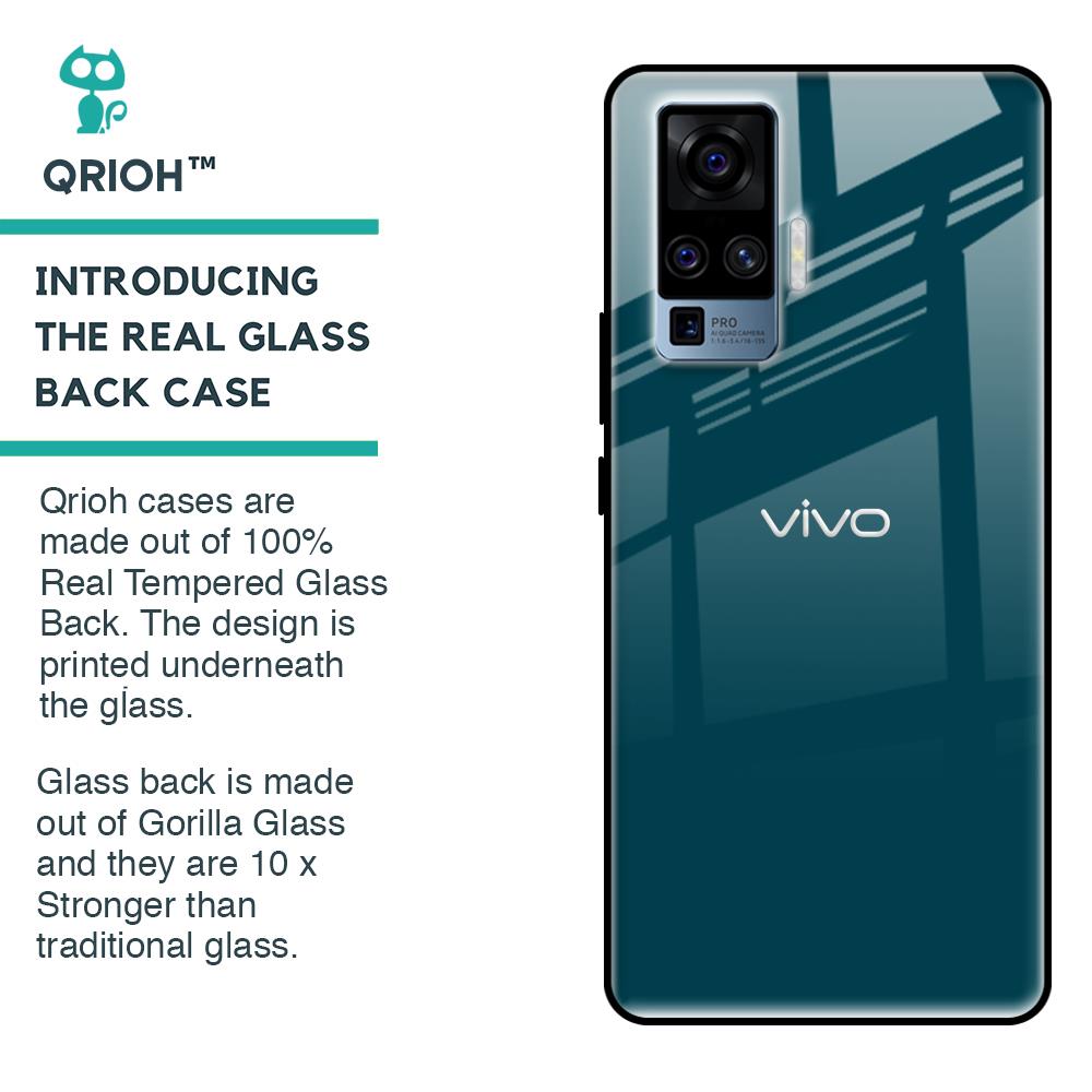 Emerald Glass Case for Vivo X50 Pro