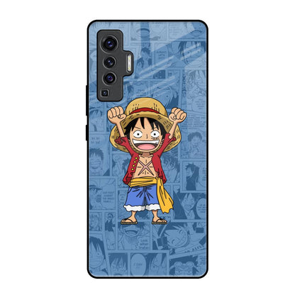 Chubby Anime Vivo X50 Glass Back Cover Online