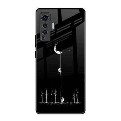 Catch the Moon Vivo X50 Glass Back Cover Online