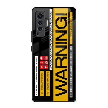 Aircraft Warning Vivo X50 Glass Back Cover Online