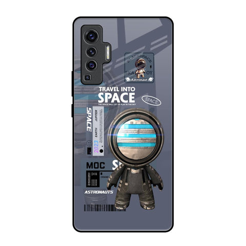 Space Travel Vivo X50 Glass Back Cover Online