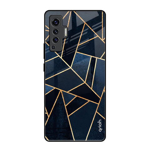Abstract Tiles Vivo X50 Glass Back Cover Online