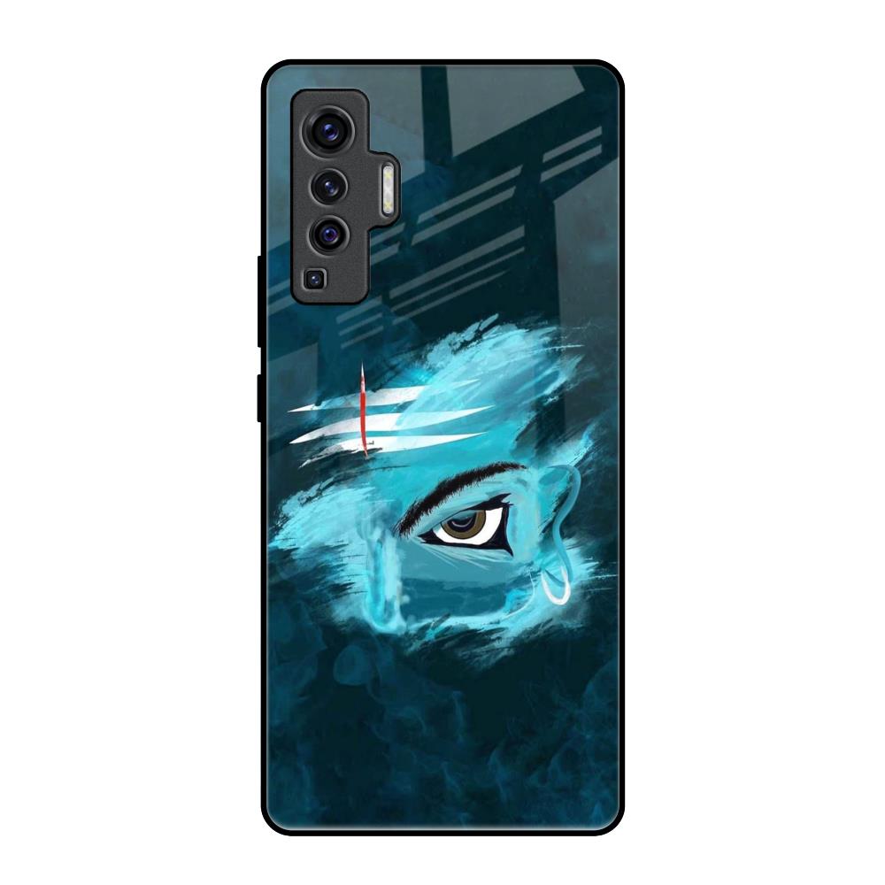Power Of Trinetra Vivo X50 Glass Back Cover Online