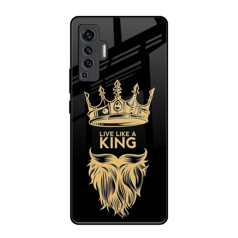 King Life Vivo X50 Glass Back Cover Online
