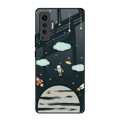 Astronaut Dream Vivo X50 Glass Back Cover Online