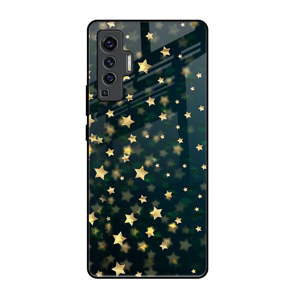 Dazzling Stars Vivo X50 Glass Back Cover Online