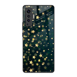 Dazzling Stars Vivo X50 Glass Back Cover Online