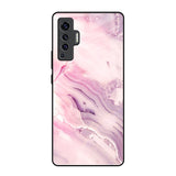 Diamond Pink Gradient Vivo X50 Glass Back Cover Online