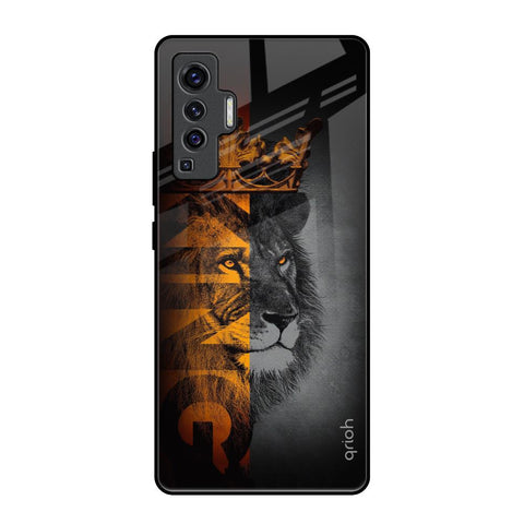 King Of Forest Vivo X50 Glass Back Cover Online