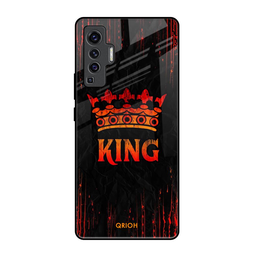 Royal King Vivo X50 Glass Back Cover Online