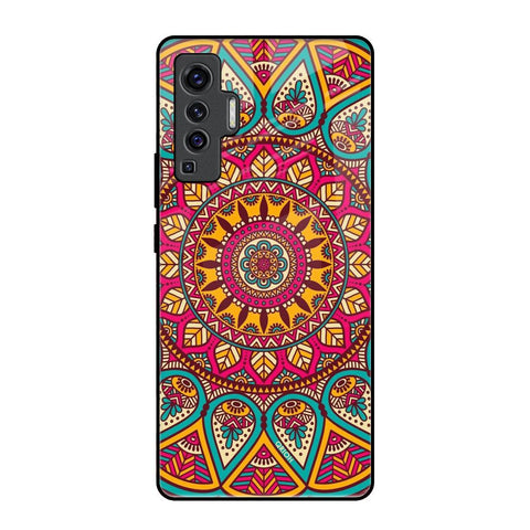 Elegant Mandala Vivo X50 Glass Back Cover Online