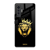 Lion The King Vivo X50 Glass Back Cover Online