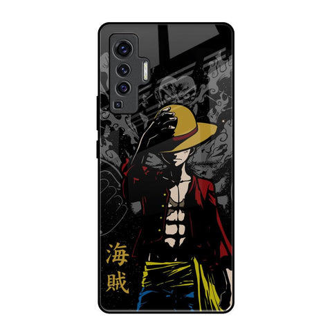 Dark Luffy Vivo X50 Glass Back Cover Online