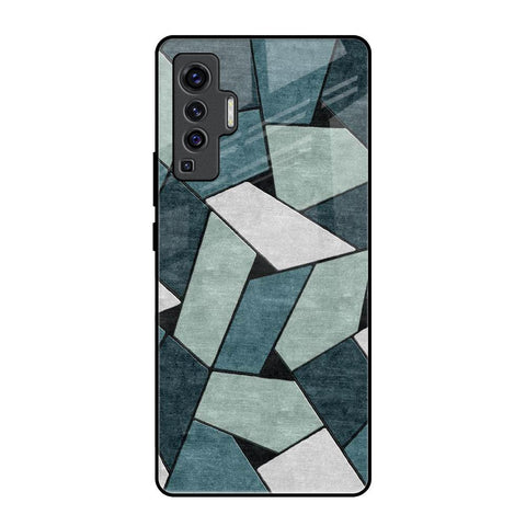 Abstact Tiles Vivo X50 Glass Back Cover Online