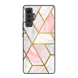 Geometrical Marble Vivo X50 Glass Back Cover Online