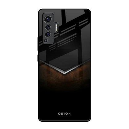 Dark Walnut Vivo X50 Glass Back Cover Online