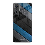 Multicolor Wooden Effect Vivo X50 Glass Back Cover Online