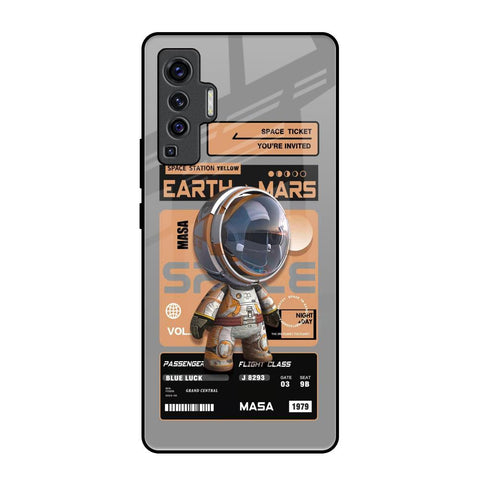 Space Ticket Vivo X50 Glass Back Cover Online