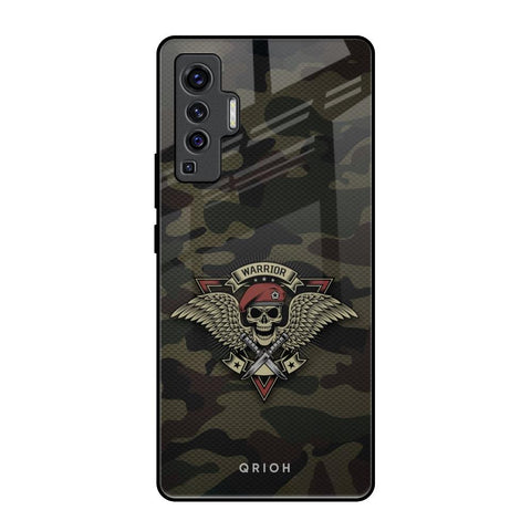 Army Warrior Vivo X50 Glass Back Cover Online