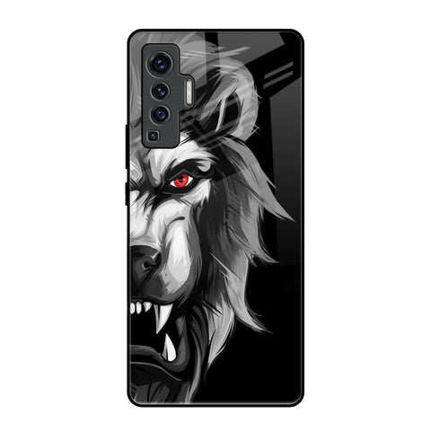 Wild Lion Vivo X50 Glass Back Cover Online