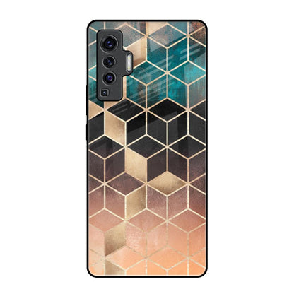 Bronze Texture Vivo X50 Glass Back Cover Online