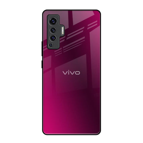 Pink Burst Vivo X50 Glass Back Cover Online