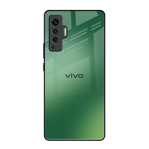 Green Grunge Texture Vivo X50 Glass Back Cover Online