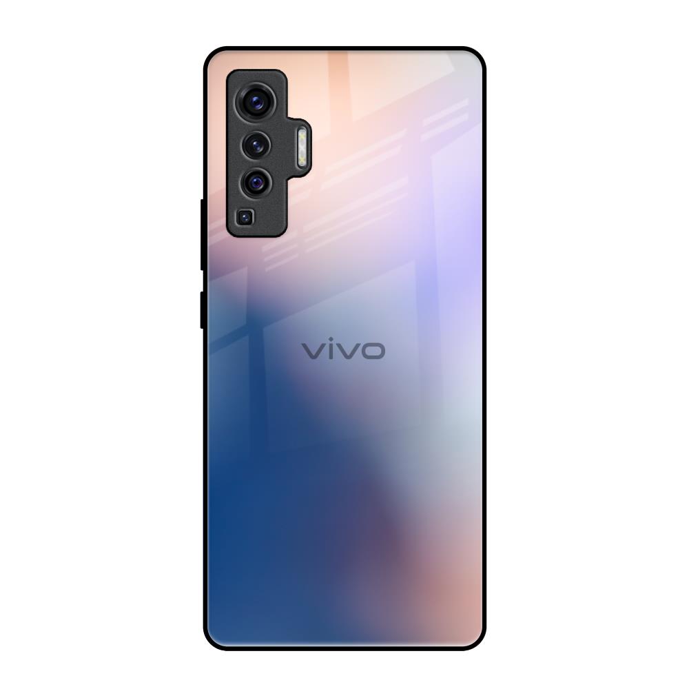 Blue Mauve Gradient Vivo X50 Glass Back Cover Online