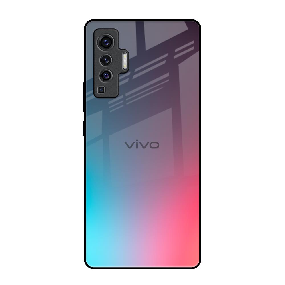 Rainbow Laser Vivo X50 Glass Back Cover Online