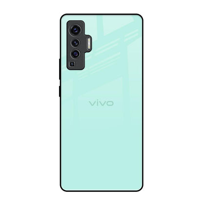 Teal Vivo X50 Glass Back Cover Online
